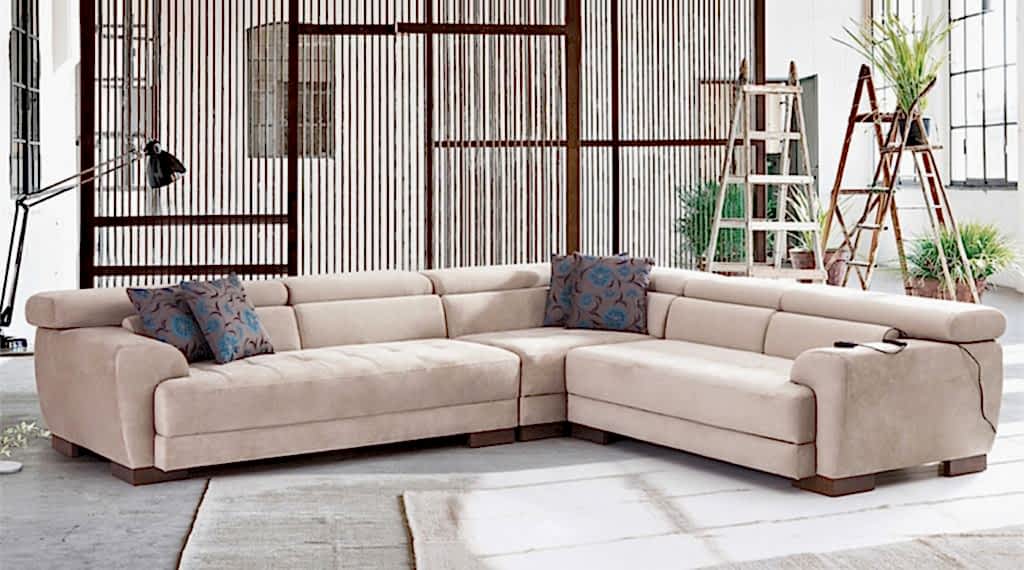 Yerinde Buharlı Köşe Koltuk Yıkama